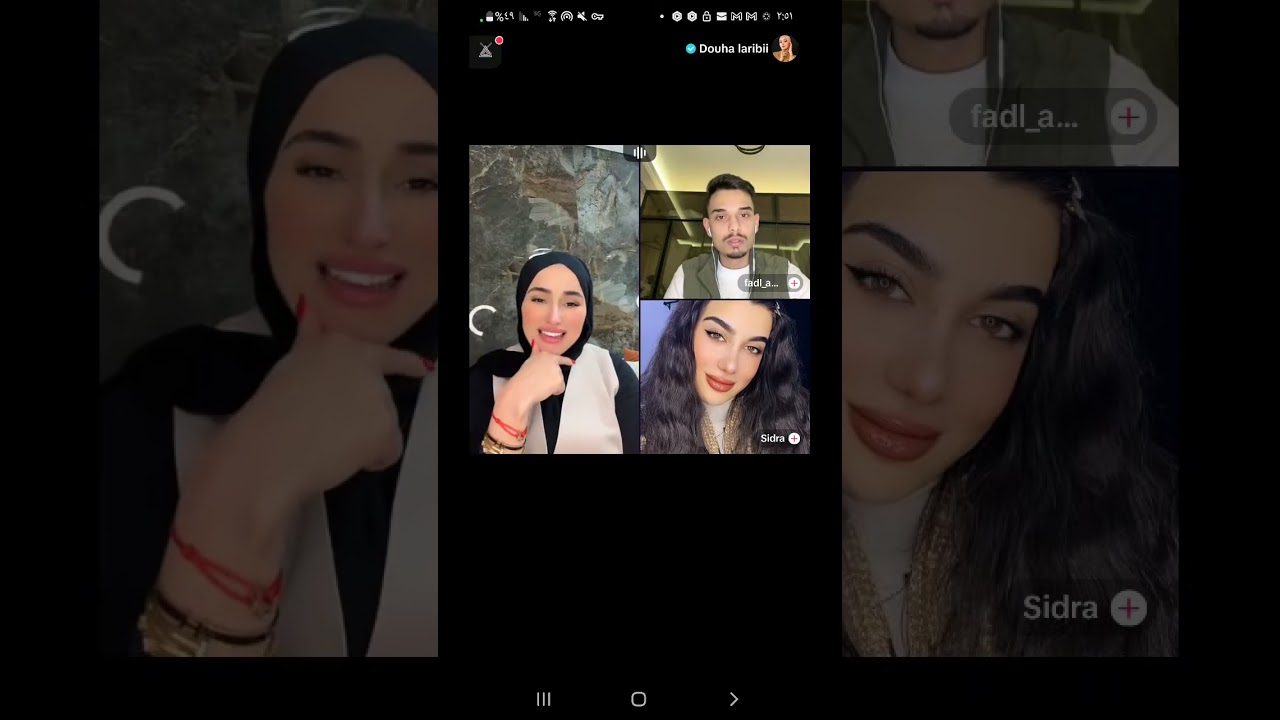 فضل العوامي يحرج ضحى امام سيدرا || ردة فعل ضحى كيف عصبت ||