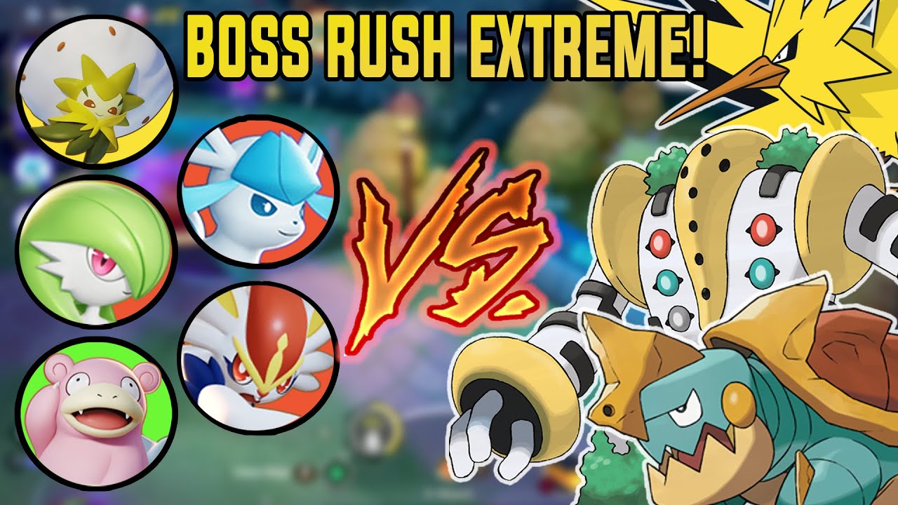WE BEAT BOSS RUSH ON EXTREME! | Pokemon UNITE
