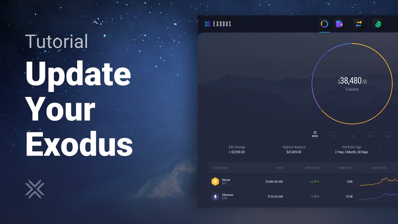 How to Update Exodus Wallet