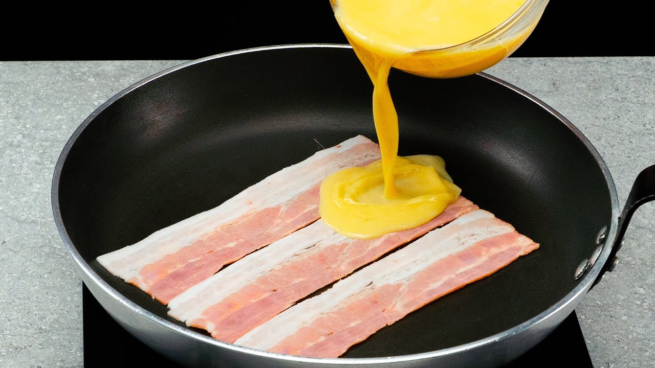 Einfacher als Sie denken. Das geniale Rezept mit Speck und Eiern!
