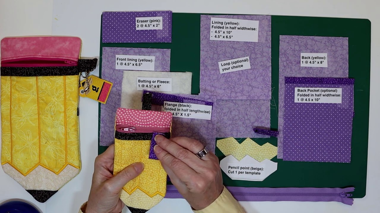 In-the-Hoop Pencil Case