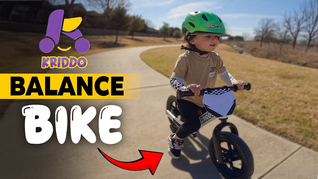 Is This the BEST Balance Bike for Toddlers? KRIDDO Balance Bike Review! 🔥