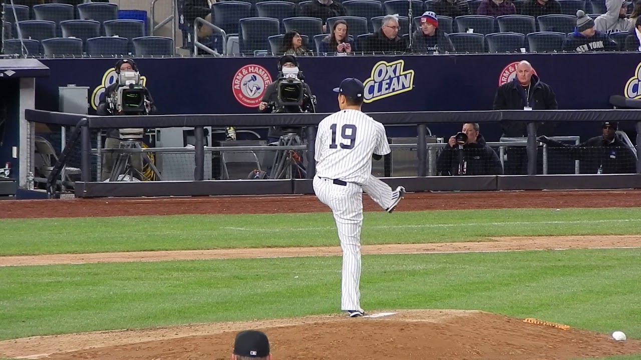 Yankees Masahiro Tanaka Pitching Vs O`s 4/5/18 HD