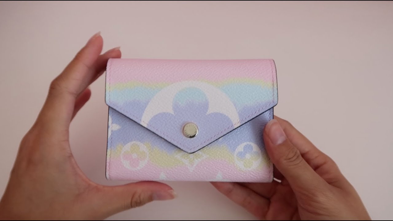 LOUIS VUITTON ESCALE COLLECTION VICTORINE WALLET UNBOXING