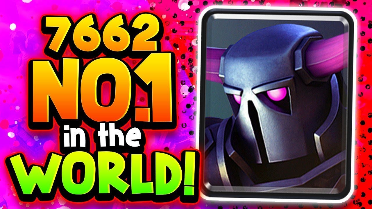 #1 in the WORLD w/ PEKKA SURPRISE Deck! "No Bad Matchups!"