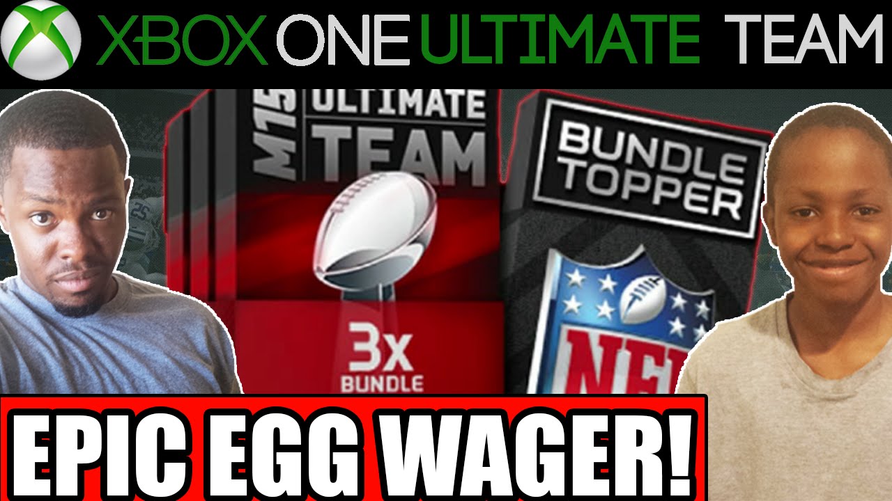 EPIC EGG WAGER! - Madden 15 Pack Opening Wager | MUT 15 Pack Opening