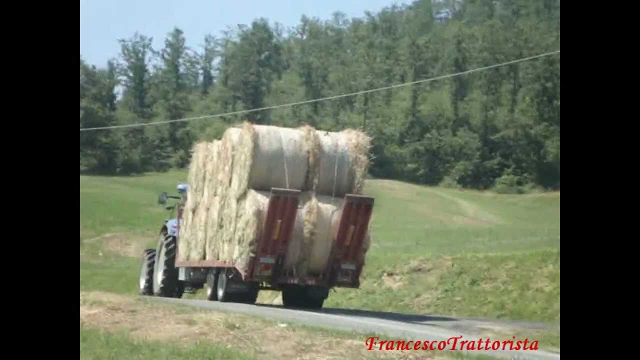 Trasporto Balle New Holland T6080 & New Holland T6030