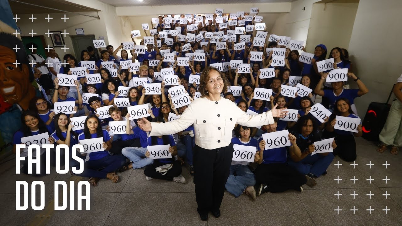 Enem: 79 estudantes de escola pública do Pará celebram notas 900+ na redação
