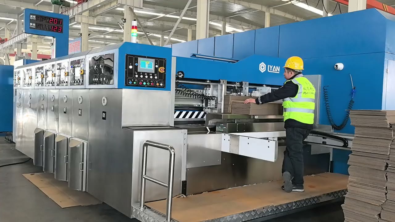 LYAN-1224 flexo folder gluer 