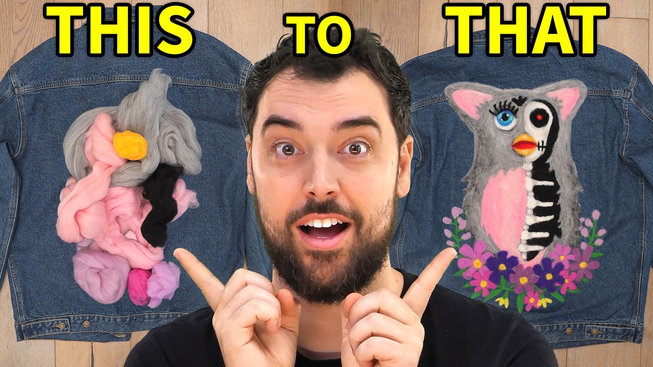 Can We Needle Felt a Denim Jacket?