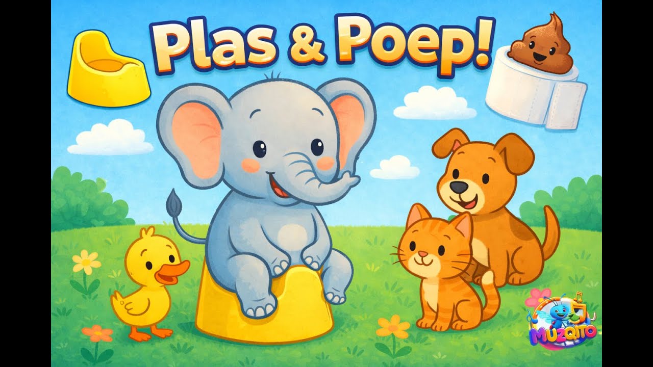 Voorleesboek: Plas en poep met Ollie | Grappig prentenboek over zindelijkheid en het potje