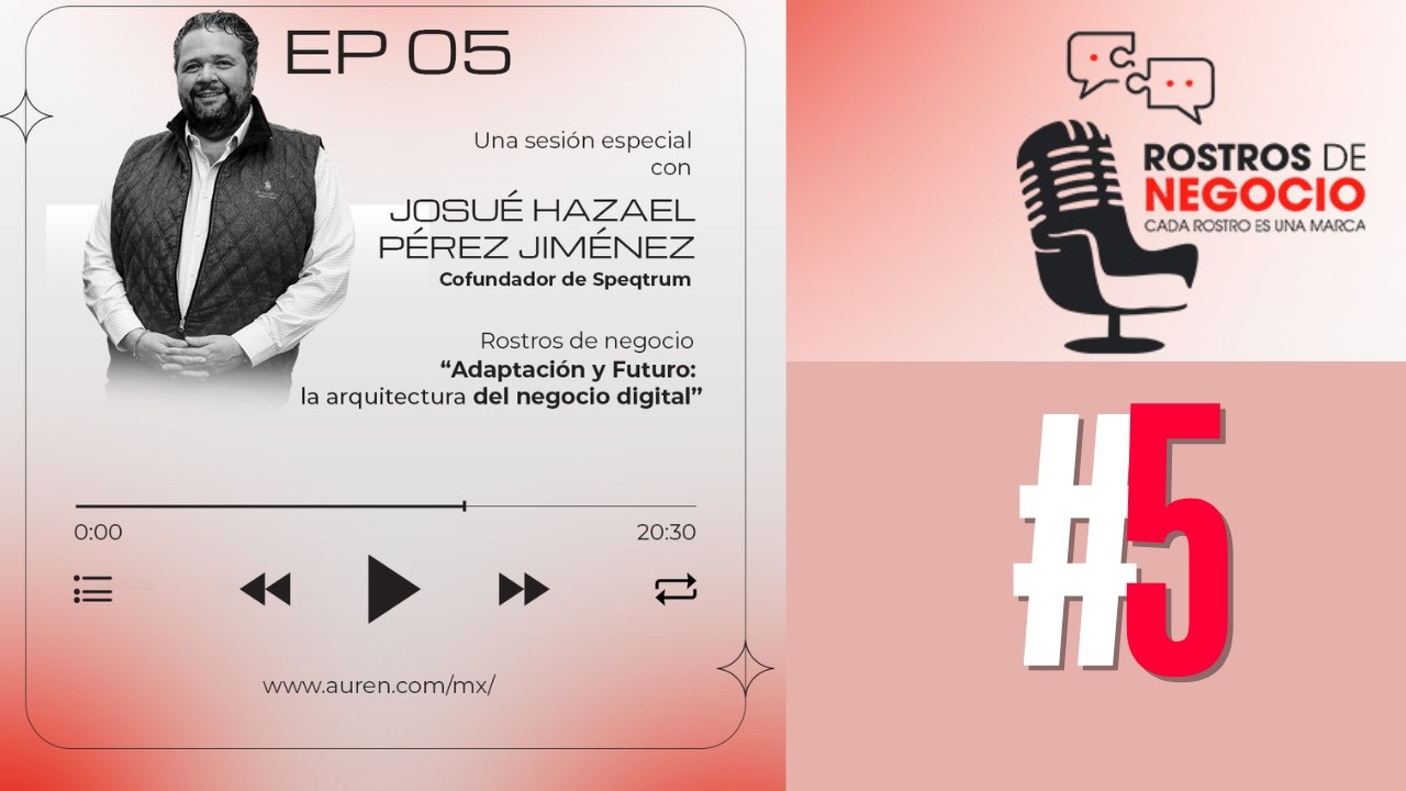 🎙️EP.05 | Rostros de Negocio Ing. Hazael Pérez – Spectrum - Infraestructura, Adaptación y Futuro.