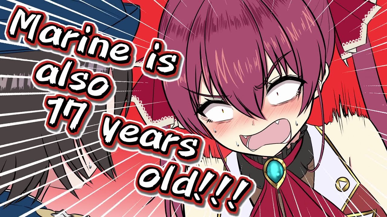 There are too many sins committed by Houshou Marine.【Animated Hololive/Eng sub/Oozora police】