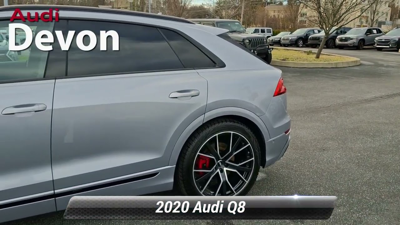 Used 2020 Audi Q8 Premium Plus 55 TFSI quattro Tiptronic, Devon, PA U4303