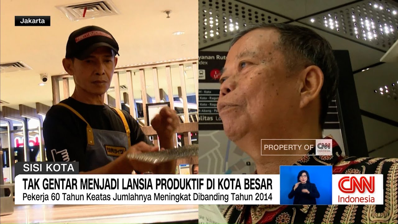 Mencari Nafkah di Usia Senja, Lansia Jakarta Tetap Berdaya