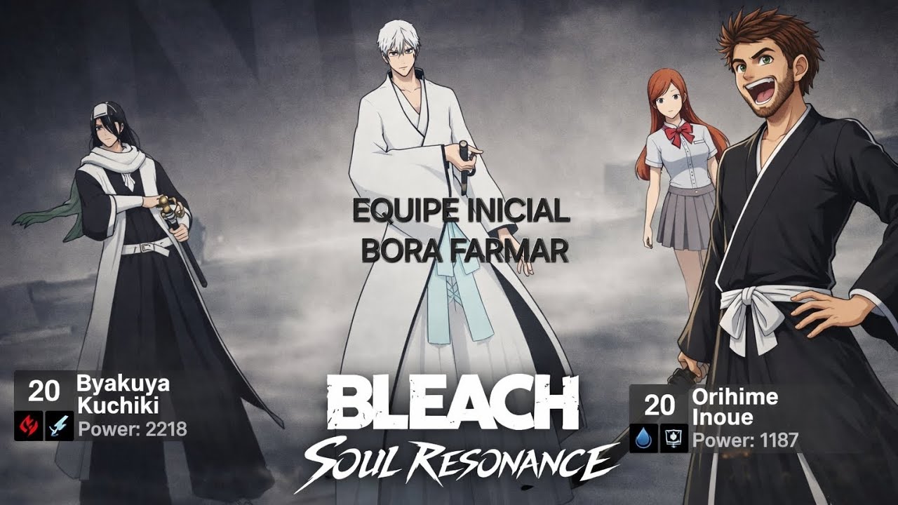 EP 2! Evoluindo no Modo História e Montando a Primeira Equipe | Bleach Soul Resonance