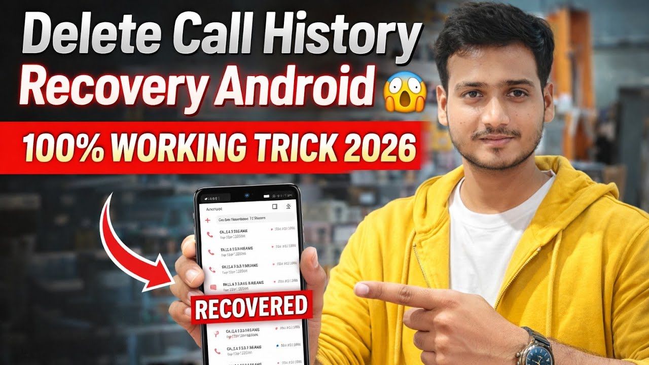 Delete Call History Recovery Android 😱 | 100% Working Trick 2026 | Sheshnath