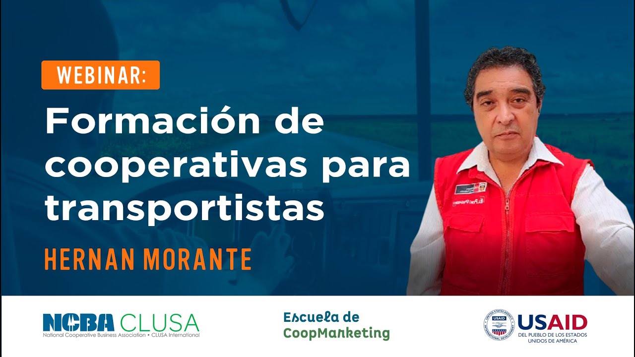 Webinar: Formaci&oacute;n de cooperativas para transportistas