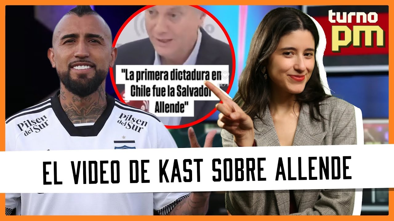 ¡Reflota video de Kast en que llama dictador a Allende! ¡Arturo Vidal lo reposteó! | TURNO PM