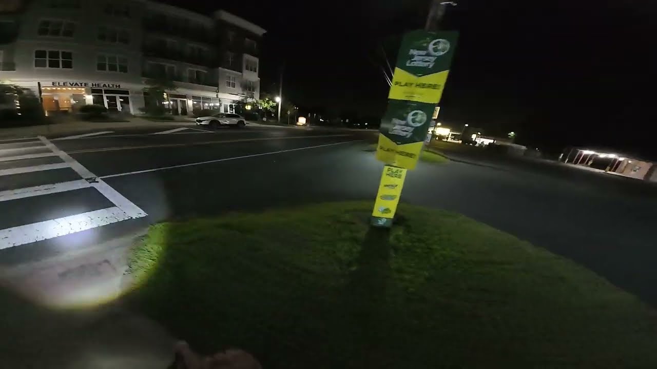 Ausom DT2 Pro  NIGHT RIDING on the streets “Garage Run  there “ 