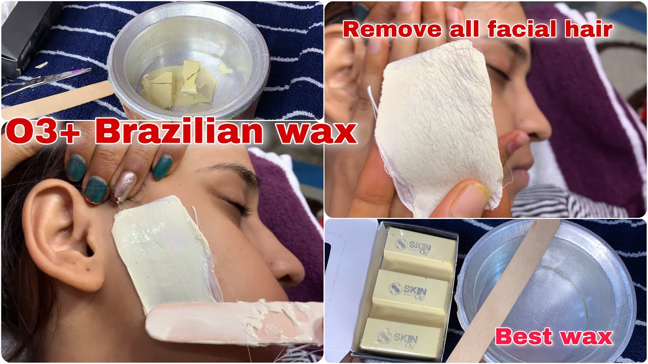 Best Brazilian peel of wax for facial hair | O3+ chocolate Brazilian wax how to use ?