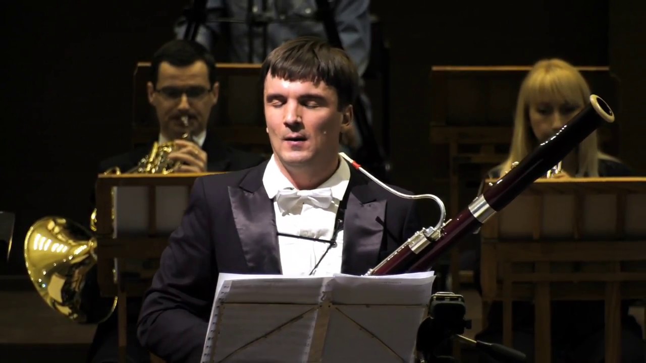 Mozart Bassoon Concerto 2nd mov Roman Reznik