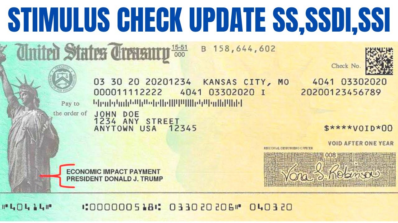 Stimulus Check Update| SS, SSI, SSDI Payment Date!