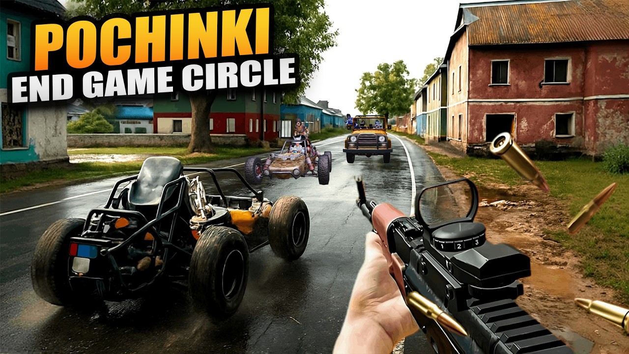 BACK TO BACK POCHINKI END CIRCLE 🔥 - INTENSE 1v4 BGMI CLUTCH