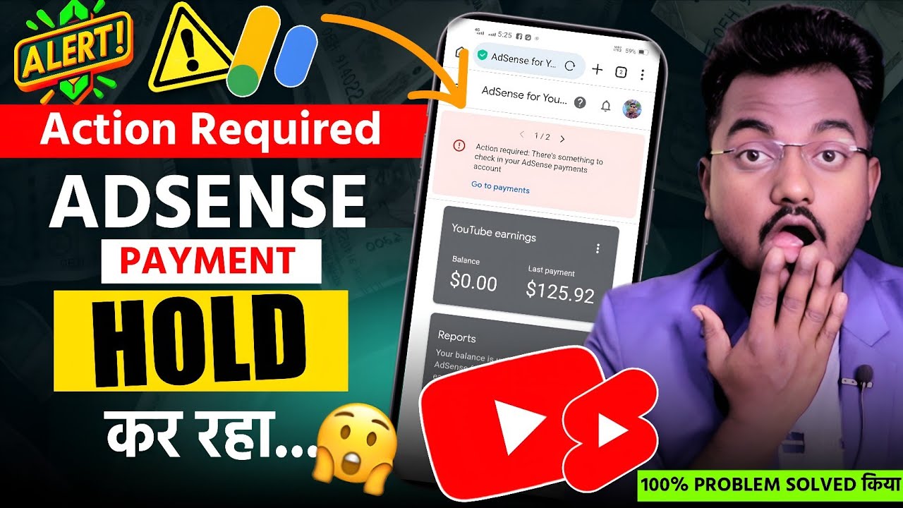 ALERT.! Google Adsense आपकी Youtube Payment Hold कर लेगा | Adsense Go to Payment Problem 2026