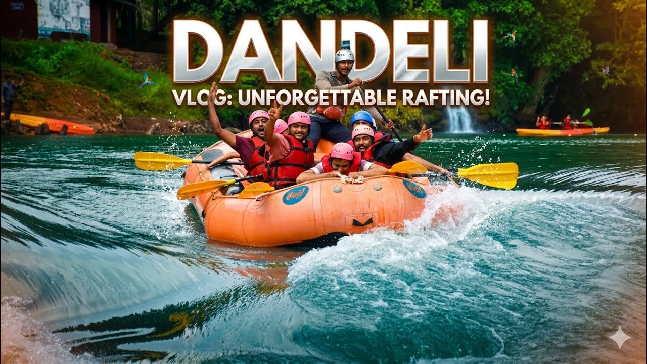 Dandeli River Rafting: Are You Brave Enough?! Kannada vlog