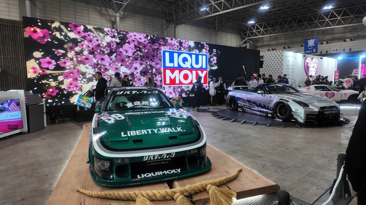 Liberty Walk Booth walkaround at Tokyo Auto Salon!