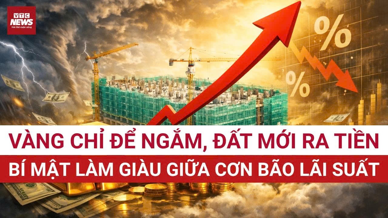 Lãi suất 18%: Tại sao người giàu vẫn đổ tiền vào Bất động sản trong khi đám đông đi mua Vàng?