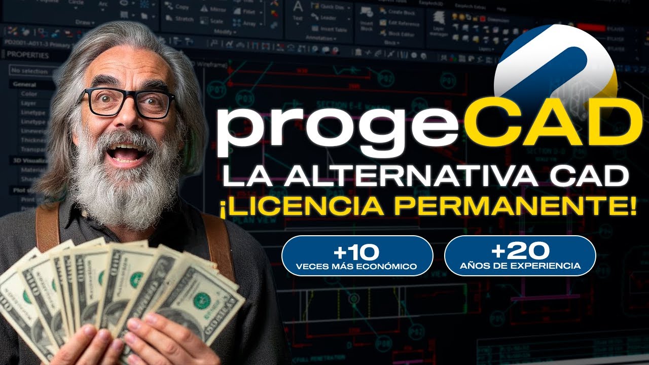 Sergio Manes presenta ¡progeCAD Professional 2026!