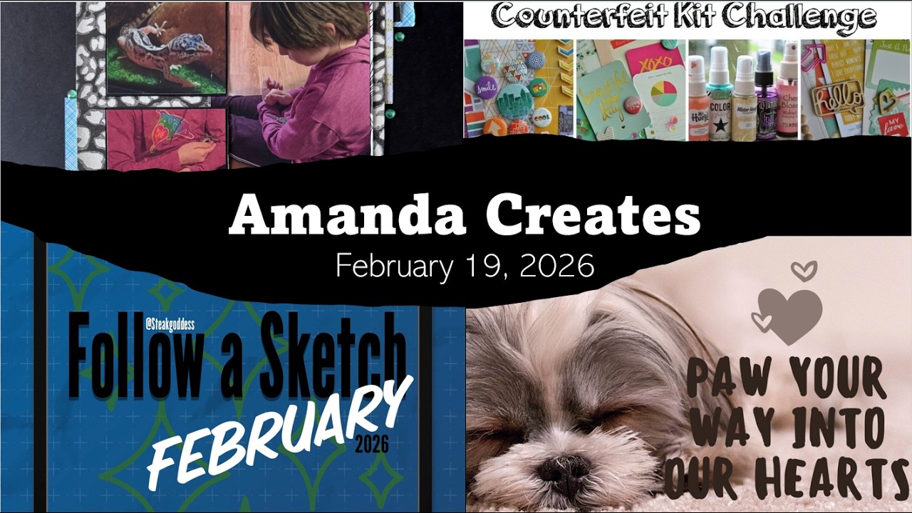 1st Day #Pawyourwayintoourhearts #FASFEB26 #CKCFebruary26 #CounterfeitKitChallenge