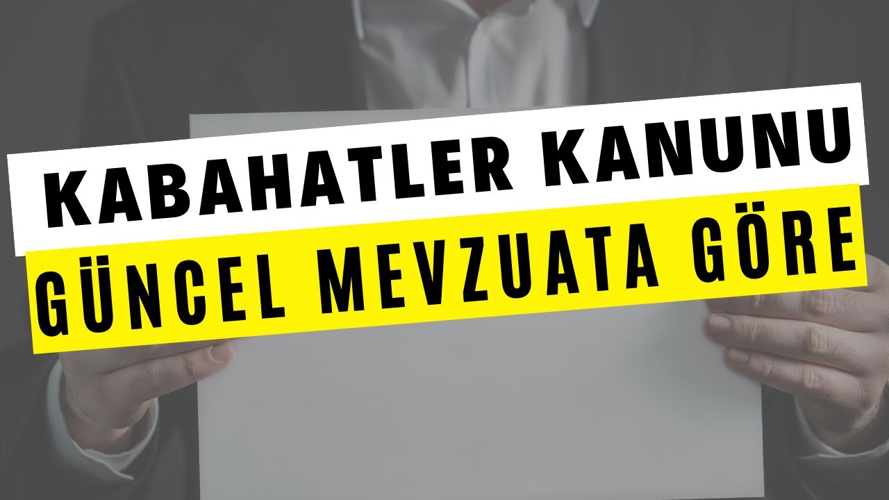 5326 SAYILI KABAHATLER KANUNU (BAŞTAN SONA GÜNCEL MEVZUAT)