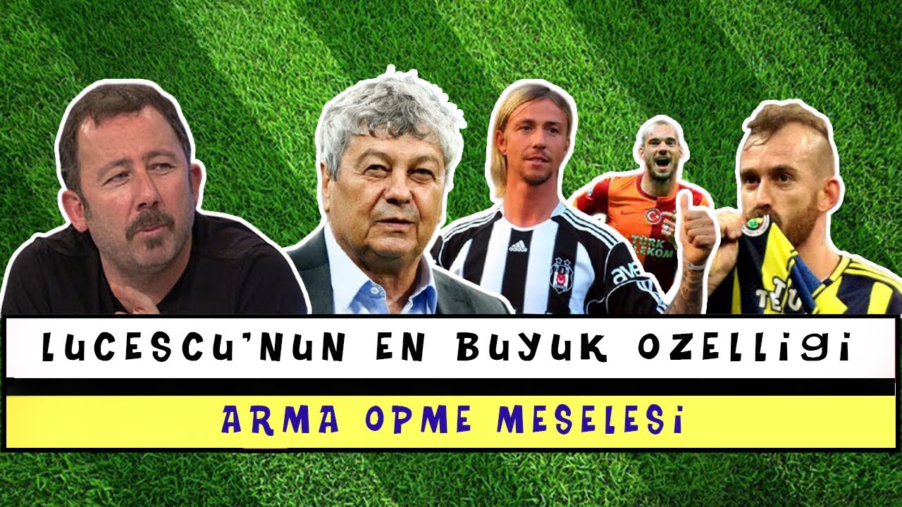 Sergen Yalçın - Lucescu'nun En Büyük Özelliği / Guti'yi Kıskanıyosun Muhabbeti ve Arma Öpme Meselesi