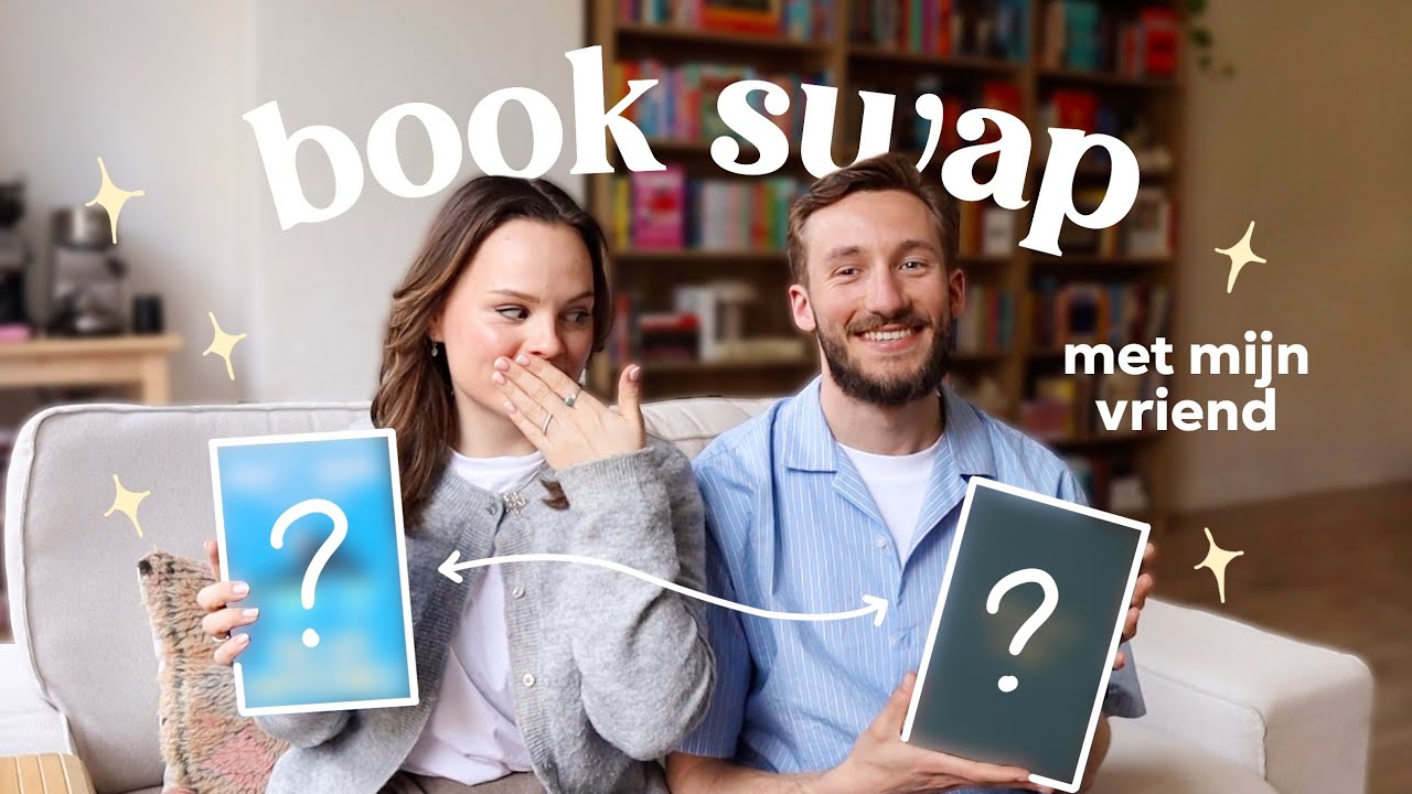 bookswap met mijn vriend 🔄📚 *elkaar een boek laten lezen!*