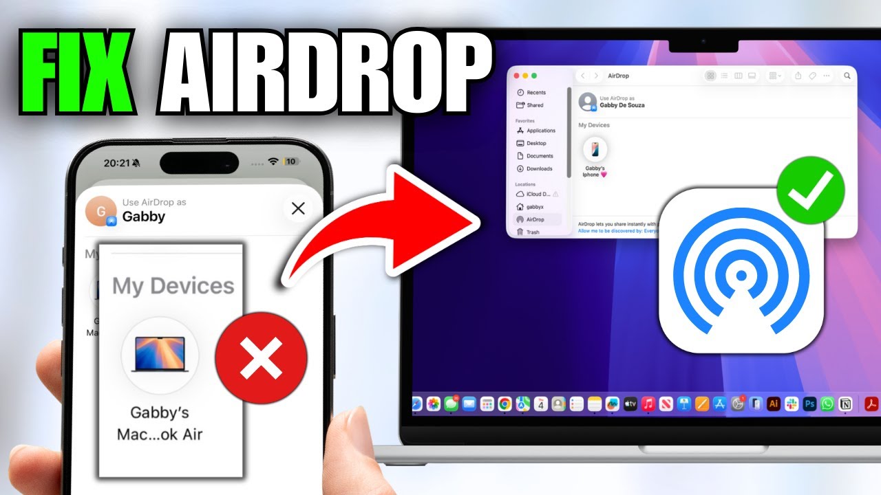How To Fix AirDrop To Mac Not Working
