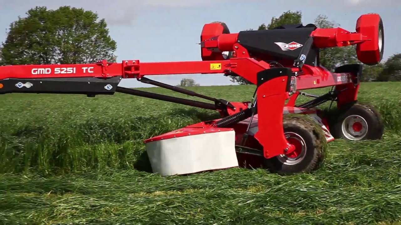 Nuova falciatrice a dischi Kuhn GMD 5251 TC