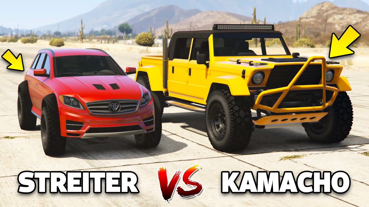GTA 5 ONLINE - KAMACHO VS STREITER (WHICH IS BEST?)