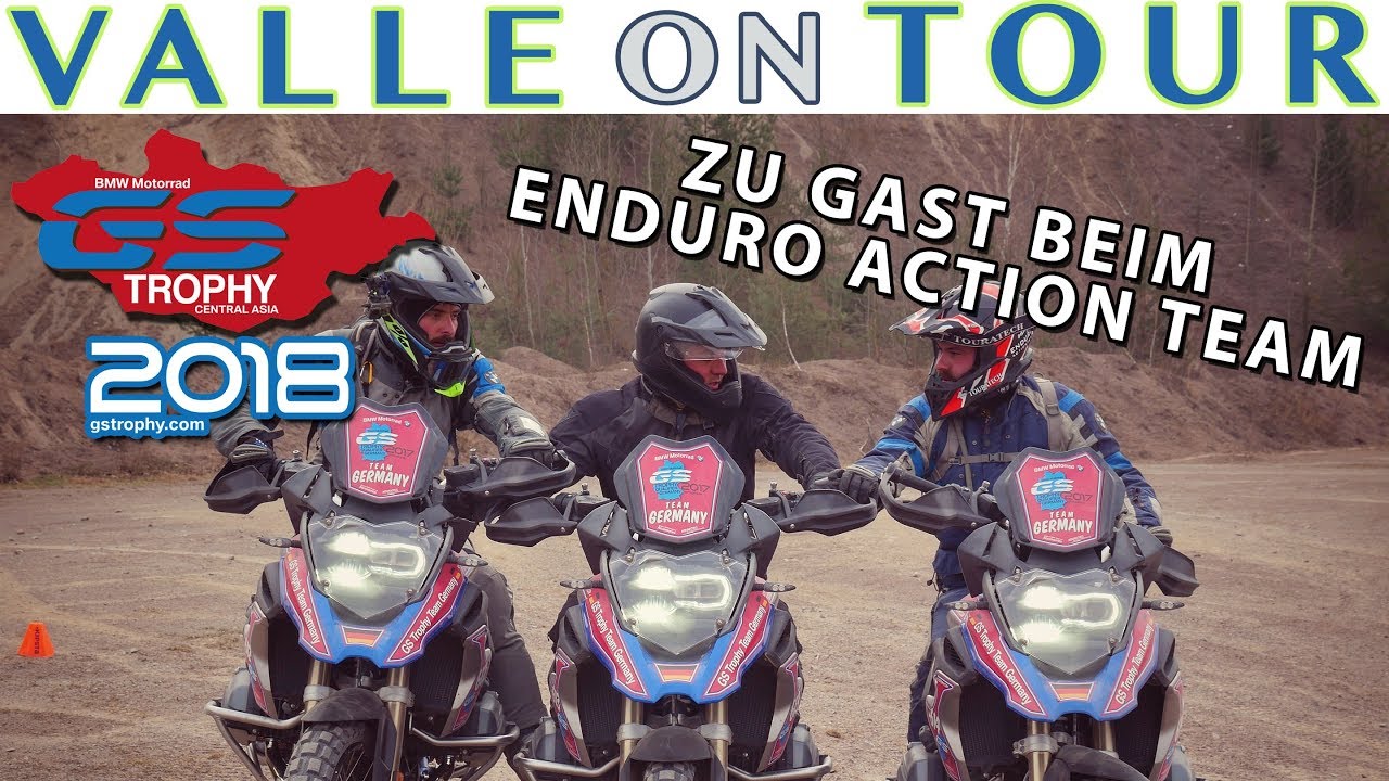 Enduro Training beim Enduro Action Team mit dem BMW Motorrad GS Trophy Team Germany