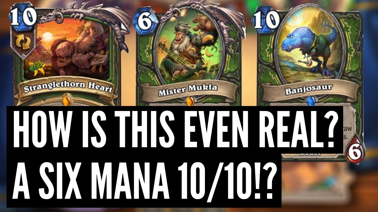 Hunter LEGENDARY is UNBELIEVEABLE! A six mana 10/10!? AMAZING Legendary Spell!
