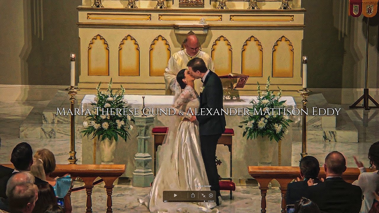 Maria Therese Gund - Alexander Mattison Eddy Wedding Mass: Basilica of St. Michael the Archangel