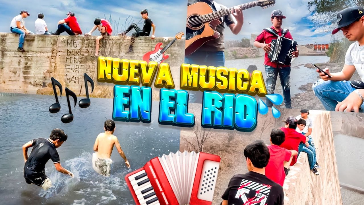 ASÍ ENSAYAMOS MUSICA NUEVA EN EL RIO CON LOS SOÑADORES 🏞️🍗🪗🎸/ Grillo La Duda