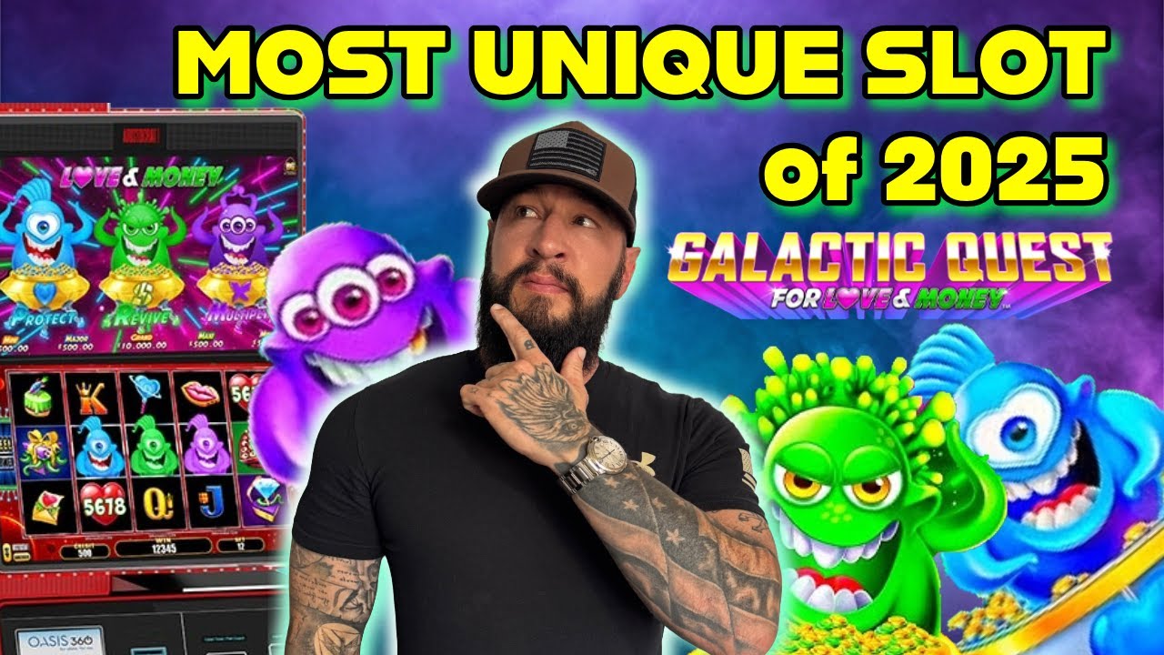 Strangest Slot Ever? 👽 Galactic Quest! 🎰 Is it difficult and can we win on it!