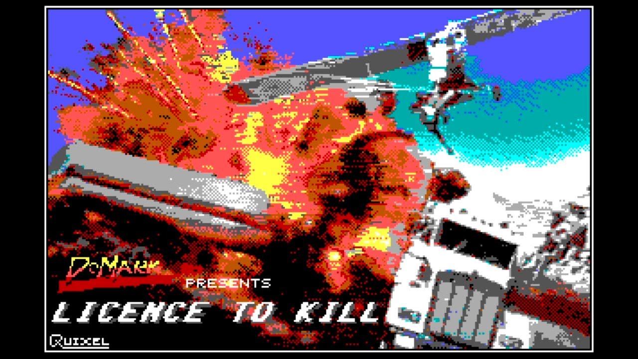007: Licence to Kill (MS-DOS, 1989) - walkthrough