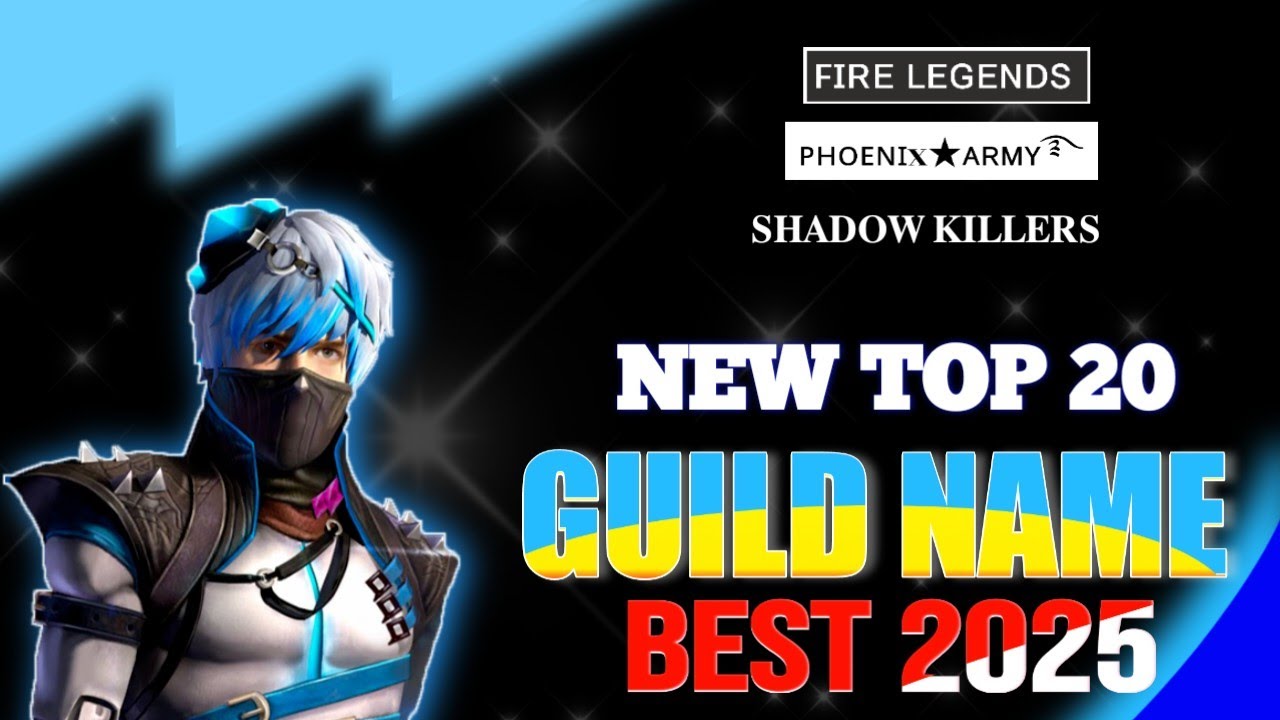 Top 20 Best Guild Names for Free Fire | Cool, Stylish & Unique