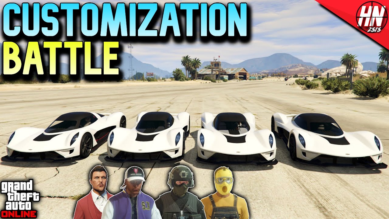 Dewbauchee Vagner Customization Battle! | GTA Online