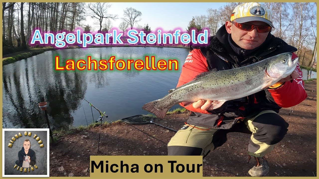 Lachsforellenangeln mit dem Trouttrotter // Schwerer Tag beim Angelpark Steinfeld //