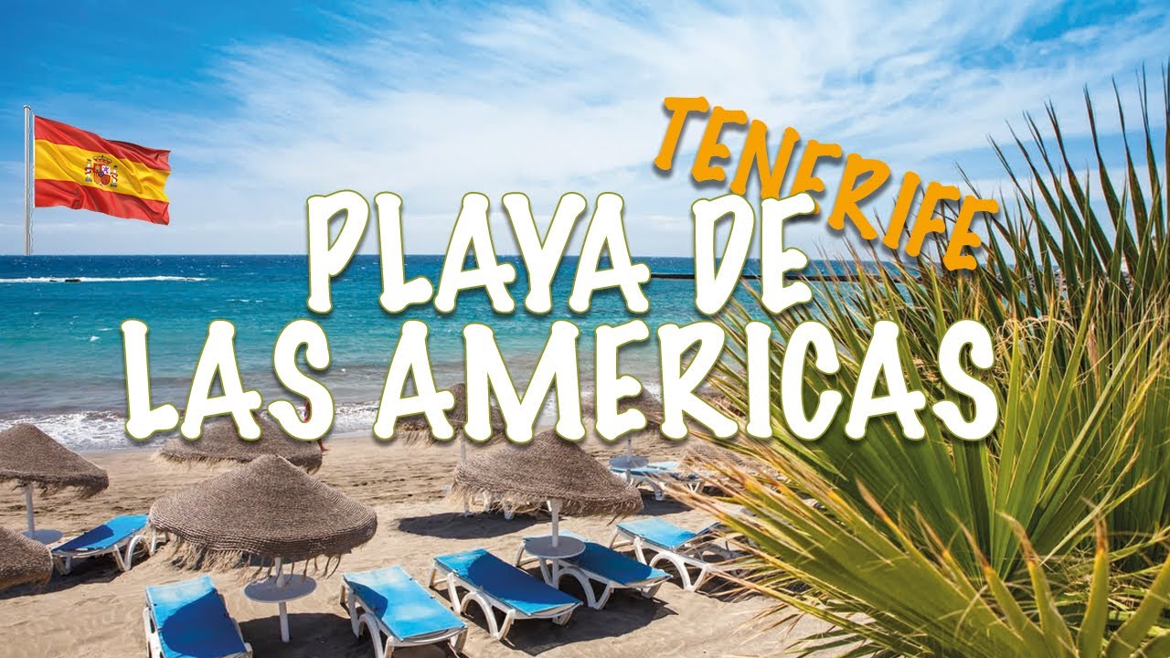 Playa de las Americas, TENERIFE  | What to do & See Travel Guide [4K]